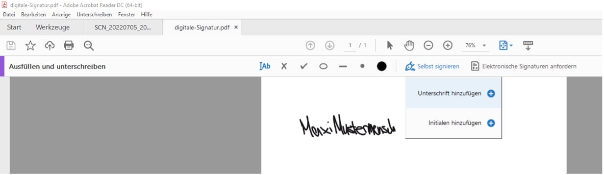 Was Passiert Wenn Man Eine Unterschrift Fälscht Digitale Unterschrift erstellen & einfügen: Anleitung
